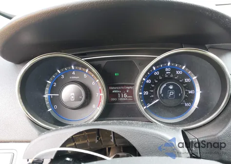 2013 Hyundai Sonata Gls from USA, damaged, VIN 5NPEB4AC3DH681294